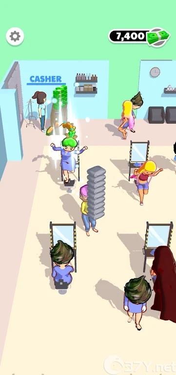 放置美发沙龙游戏官方版（Idle Hair Salon）图片1