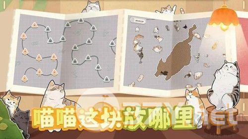 挤在一起的猫猫去广告版