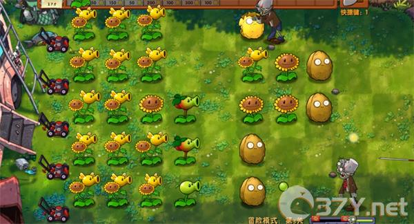 《植物大战僵尸融合版》冒险模式第3关通关攻略