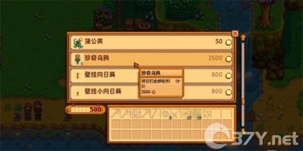《星露谷物语》珍奇乌鸦获取方法