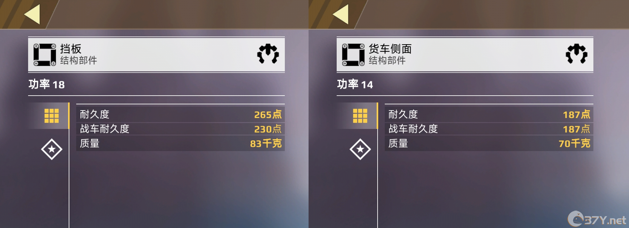 《创世战车》耐战比介绍