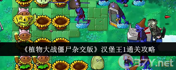 《植物大战僵尸杂交版》汉堡王1通关攻略