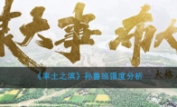 《率土之滨》孙鲁班强度分析