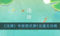 《浅塘》专家模式第5关通关攻略