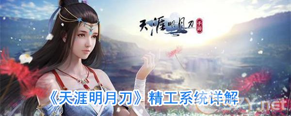 《天涯明月刀》精工系统详解