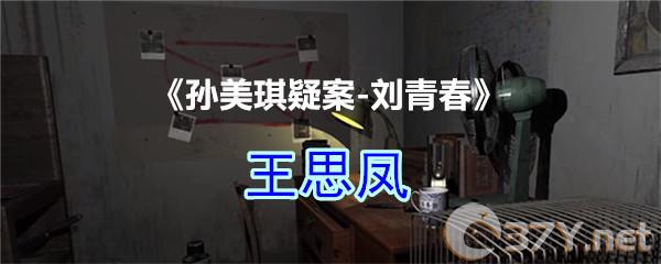 《孙美琪疑案-刘青春》四级线索——王思凤