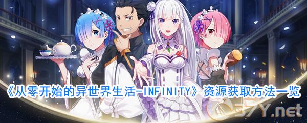 《从零开始的异世界生活-INFINITY》资源获取方法一览